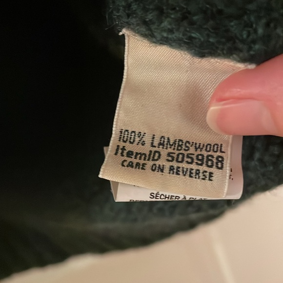 LL Bean Fairaisle lambswool sweater - Picture 4 of 4